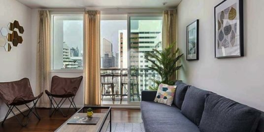 Fully-furnished 2 bedrooms for rent in Wind Sukhumvit 23.