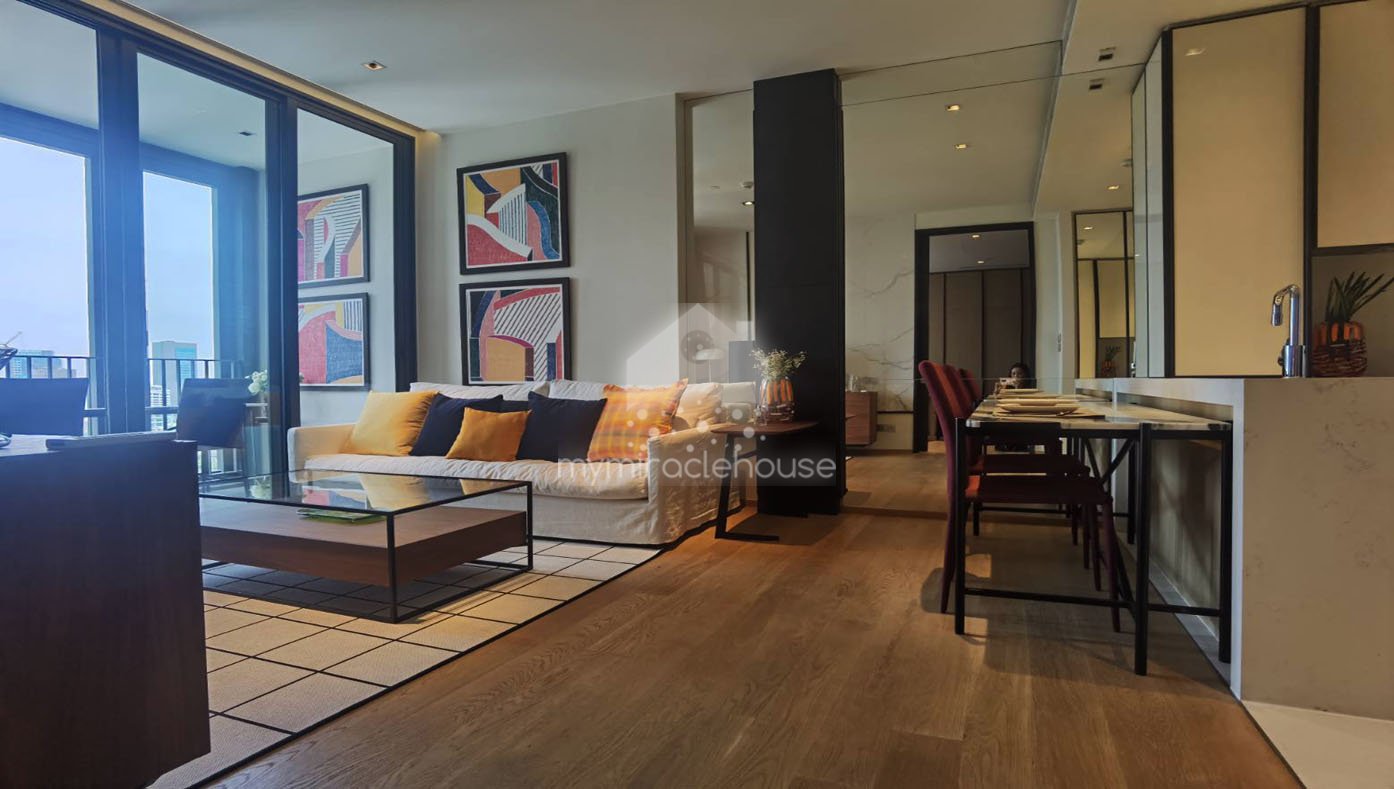 Stylish One Bedroom For Rent In Beatniq Closed To BTS Phrom Phong.